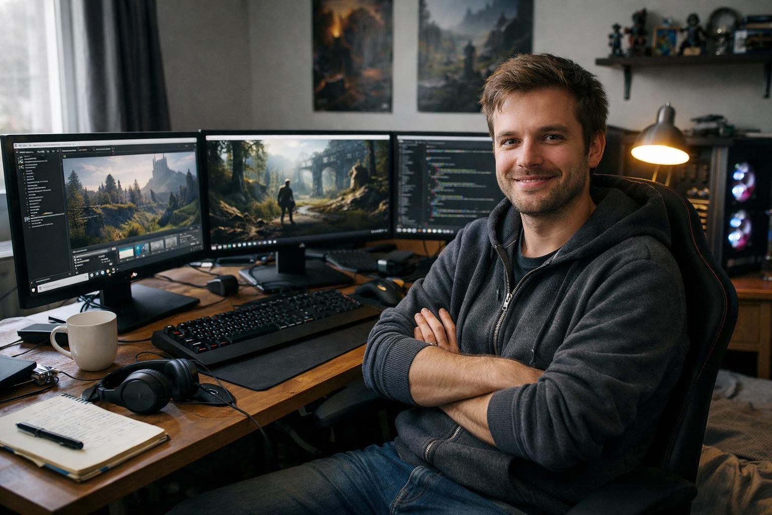 Han utvecklade det här spelet ensam i sitt sovrum i fem år: i dag är han miljonär tack vare Steam