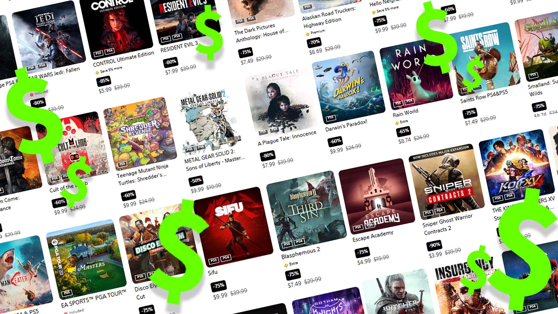 PlayStation sommarrea: massor av PS5-spel för 15 dollar eller mindre