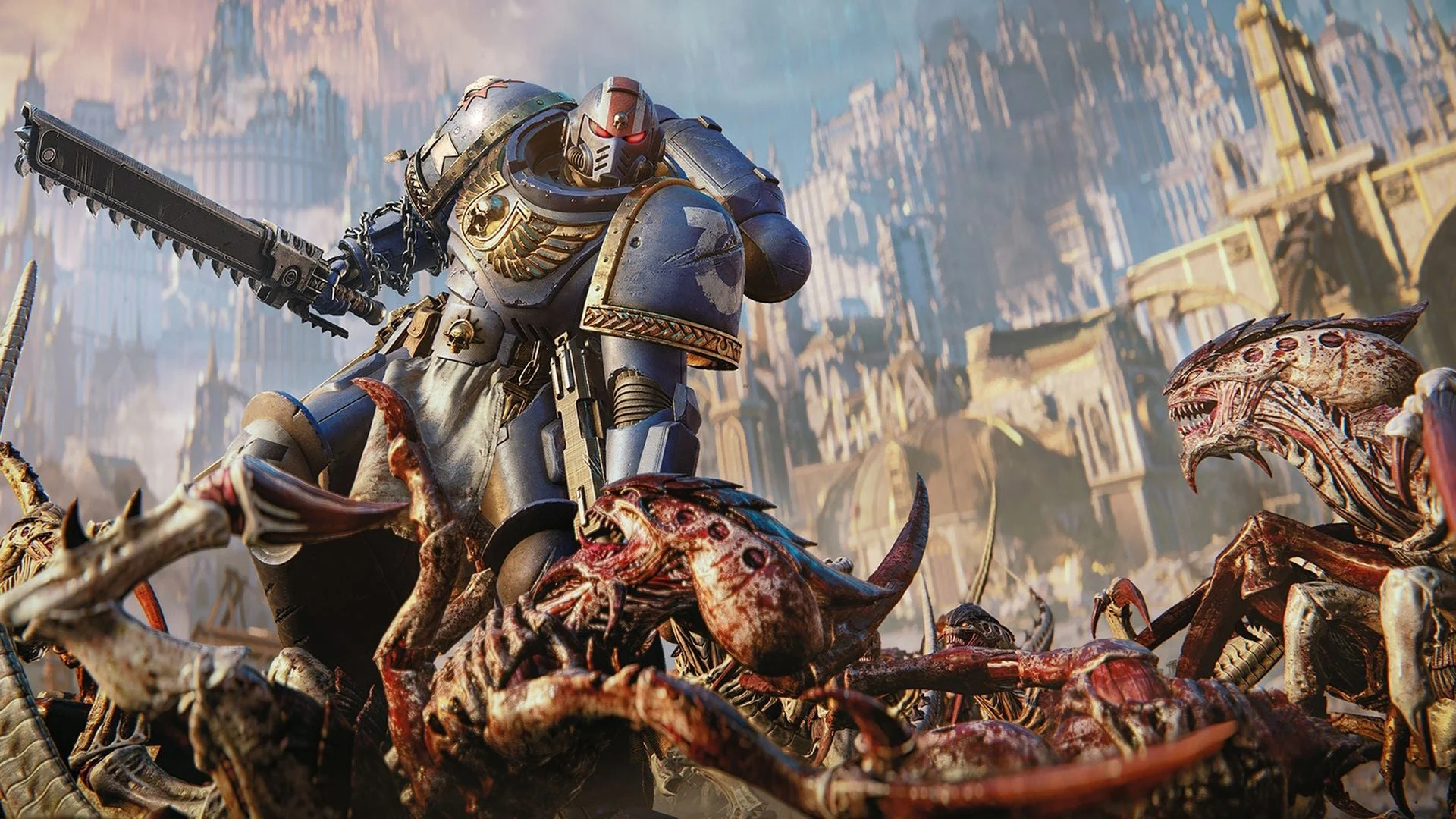 Space Marine och Plague Tale-förlaget säger att de har lämnat in rättsliga klagomål efter en våg av hot mot sina anställda