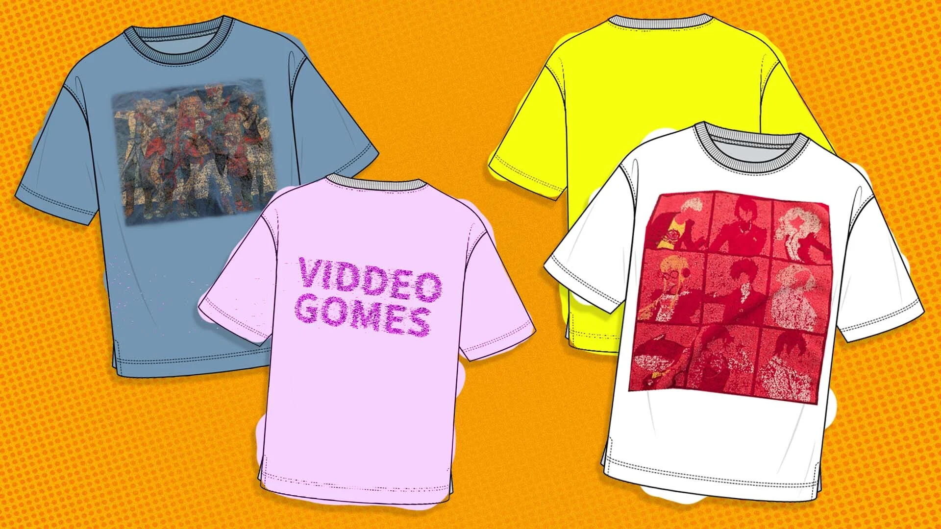 Varför är det så svårt att köpa en videospels-T-shirt?